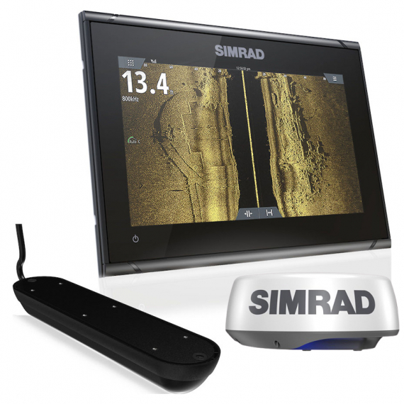 Simrad GO9 XSE, ROW, AI-3IN1, HALO20 + Bundle i gruppen Bådelektronik / Ekkolod og kortplottere / Ekkolod- og kortplottersæt hos Sportfiskeprylar.se (000-15618-001)