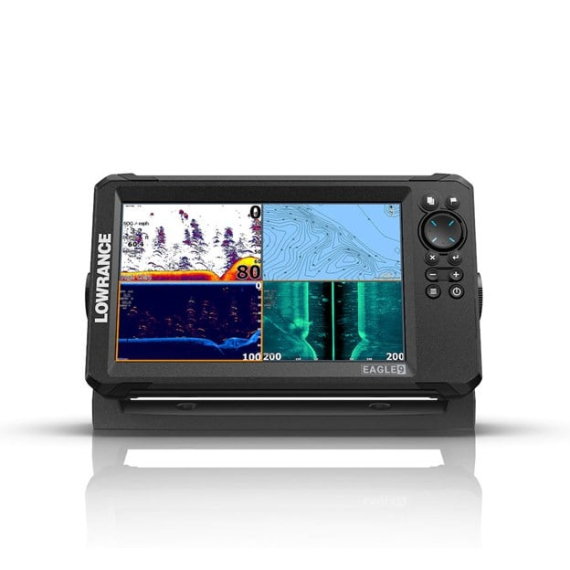Lowrance Eagle 9 inc TripleShot HD Transducer i gruppen Bådelektronik / Ekkolod og kortplottere / Ekkolod- og kortplottersæt hos Sportfiskeprylar.se (000-16127-001)