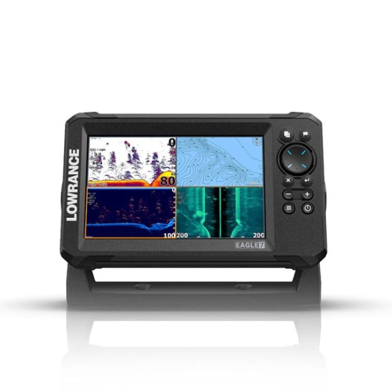 Lowrance Eagle 7 ROW No Transducer i gruppen Bådelektronik / Ekkolod og kortplottere / Ekkolod- og kortplottersæt hos Sportfiskeprylar.se (000-16230-001)