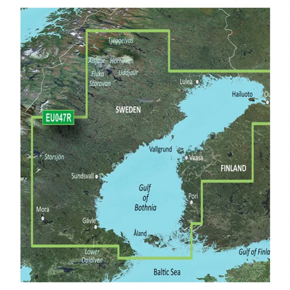 Garmin Bluechart G3 047R Öregrund-Haparanda i gruppen Bådelektronik / Diagrammer og kort hos Sportfiskeprylar.se (010-C0783-20)