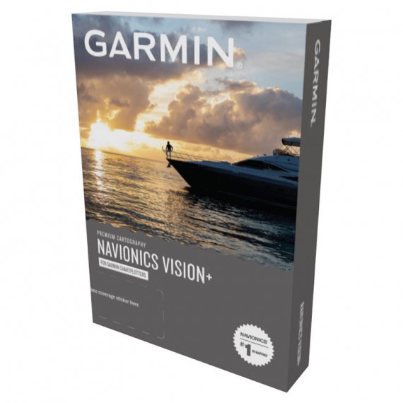 Garmin Navionics+ Vision i gruppen Bådelektronik / Diagrammer og kort hos Sportfiskeprylar.se (010-C1247-00r)