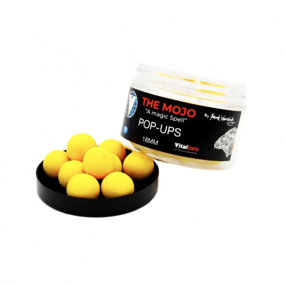 Vital Baits Pop-ups The Mojo Yellow 50g i gruppen Madding / Boilies, krogagn og forfoder / Popups & Wafters hos Sportfiskeprylar.se (04-0042r)