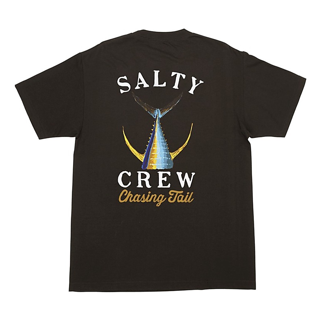 Salty Crew Tailed S/S Tee Black i gruppen Beklædning og fodtøj / Beklædning / T-shirts hos Sportfiskeprylar.se (0804046046707r)