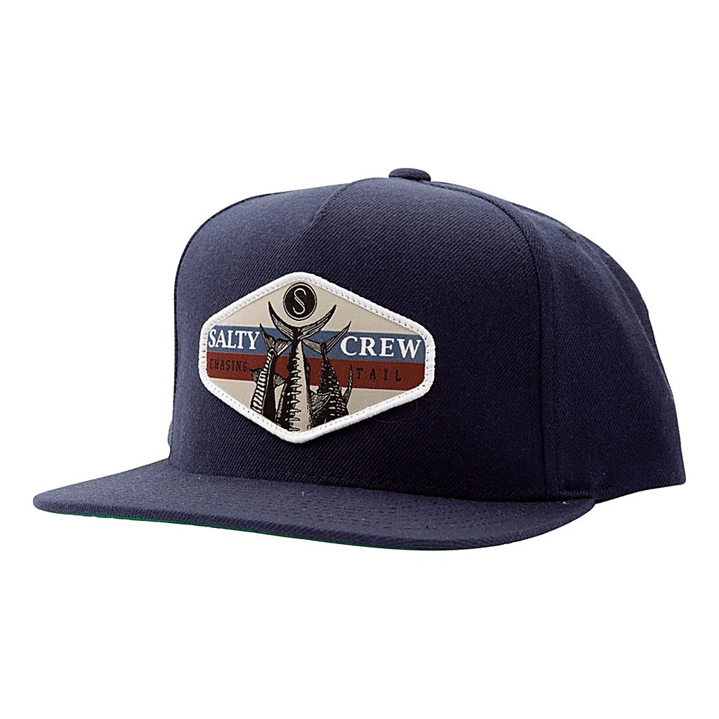 Salty Crew High Tail 5 Panel Navy i gruppen Beklædning og fodtøj / Kasketter og hovedbeklædning / Kasketter hos Sportfiskeprylar.se (0804046232247)