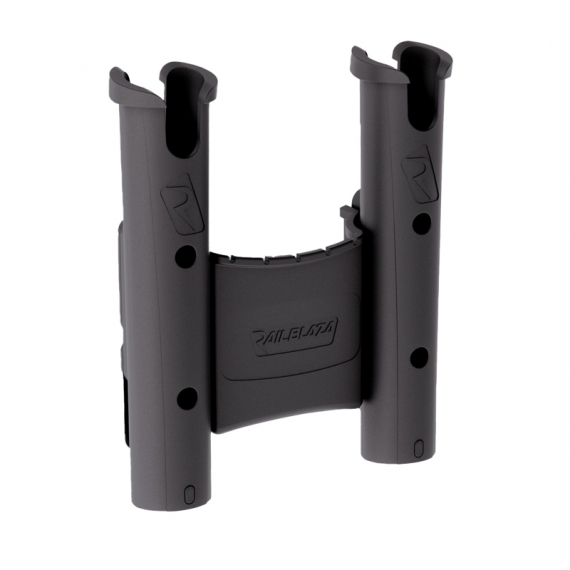 Railblaza RodStow Double with Caddy Black i gruppen Udstyr og tilbehør / Stangholdere og stangstativer / Stangholdere til både hos Sportfiskeprylar.se (09-0010-11)