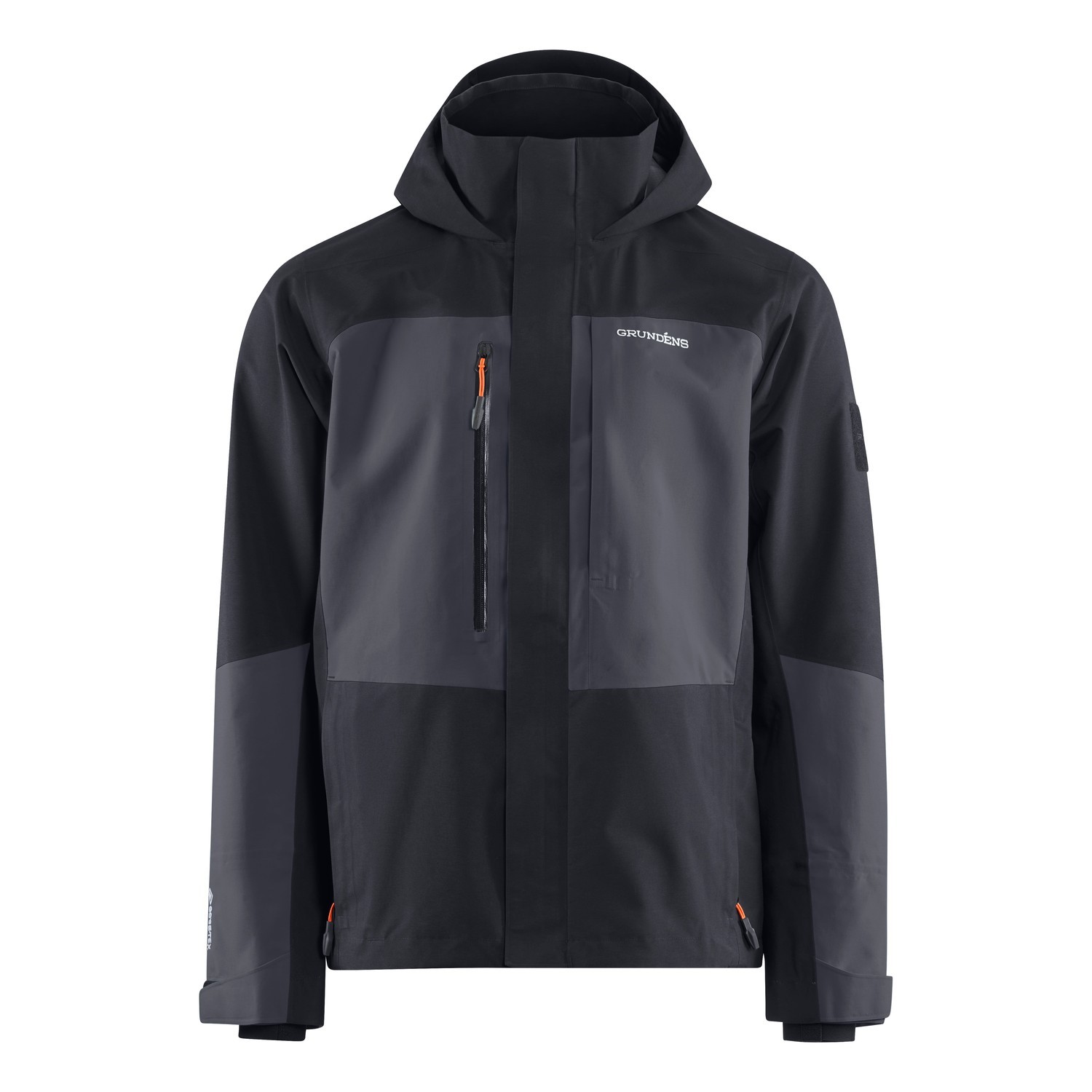 Grundéns Gore-Tex Pro Fishing Jacket Obsidian i gruppen Beklædning og fodtøj / Beklædning / Jakker / Regnjakker hos Sportfiskeprylar.se (10008-079-0013r)