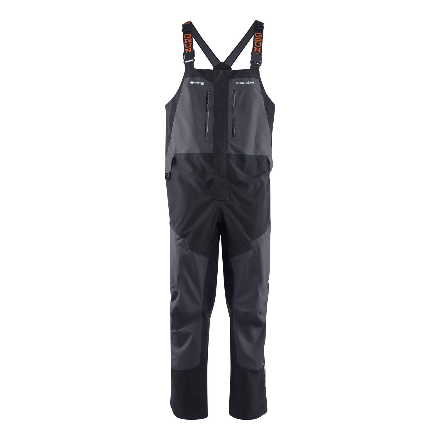 Grundéns Gore-Tex Pro Fishing Bib Obsidian i gruppen Beklædning og fodtøj / Beklædning / Jakker / Regnjakker hos Sportfiskeprylar.se (10010-079-0013r)