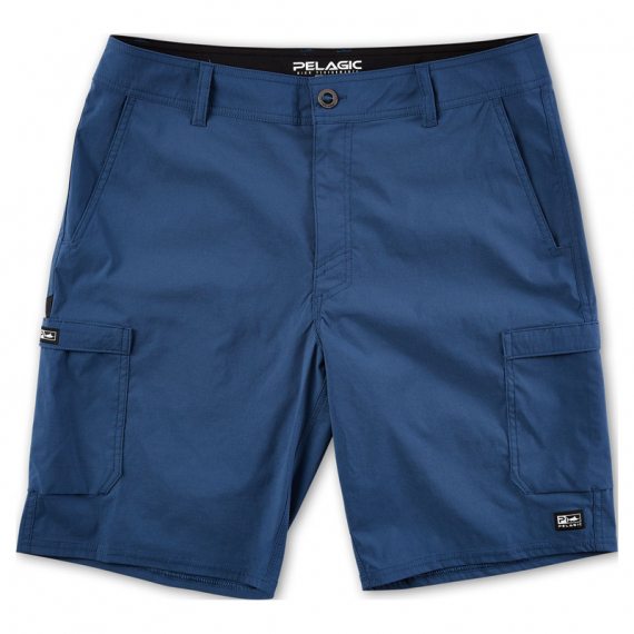 Pelagic Madeira Cargo Solid Smokey Blue i gruppen Beklædning og fodtøj / Beklædning / Shorts hos Sportfiskeprylar.se (1001213001SMB-32r)