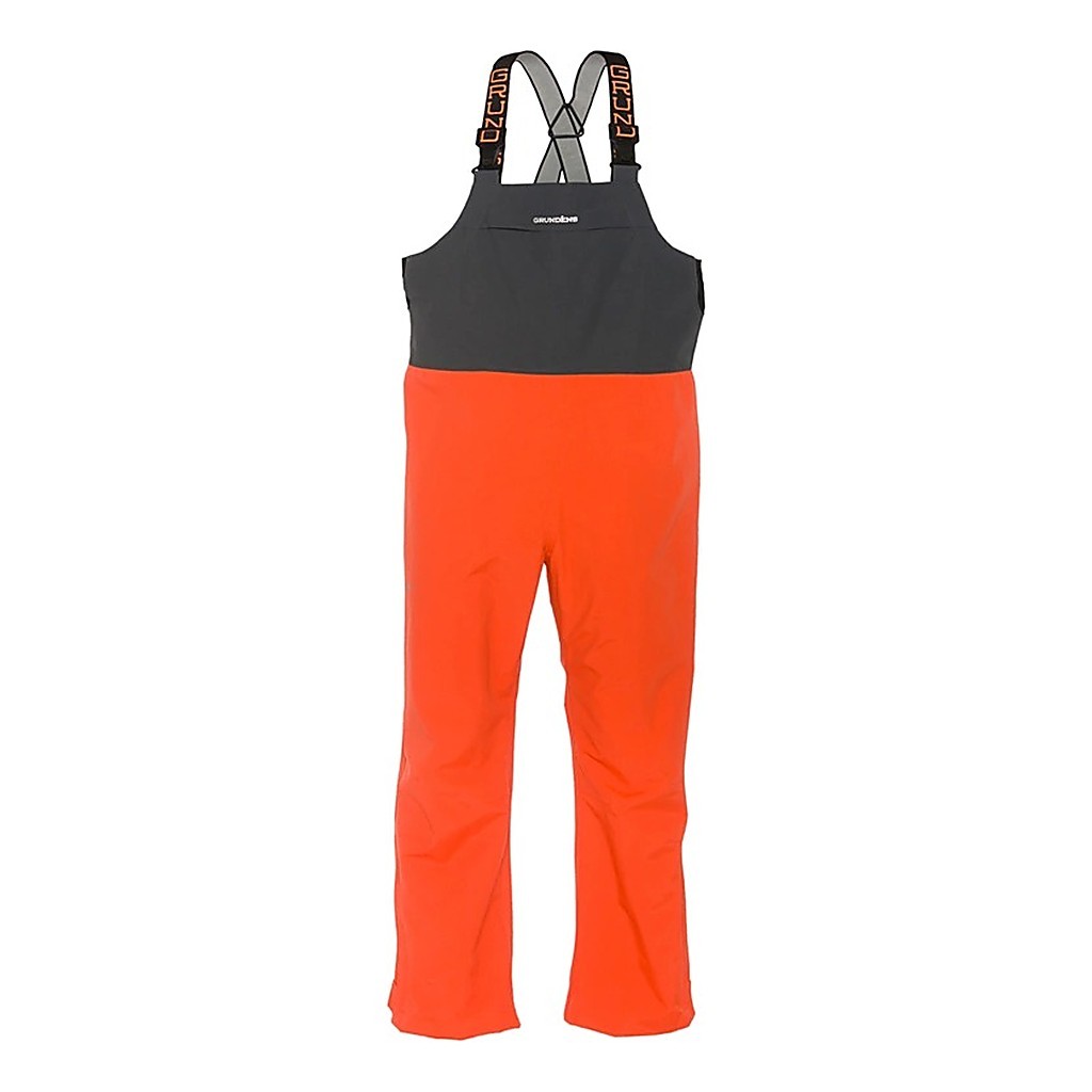 Grundéns Full Share Bib Orange/Grey i gruppen Beklædning og fodtøj hos Sportfiskeprylar.se (10048-802-0013r)
