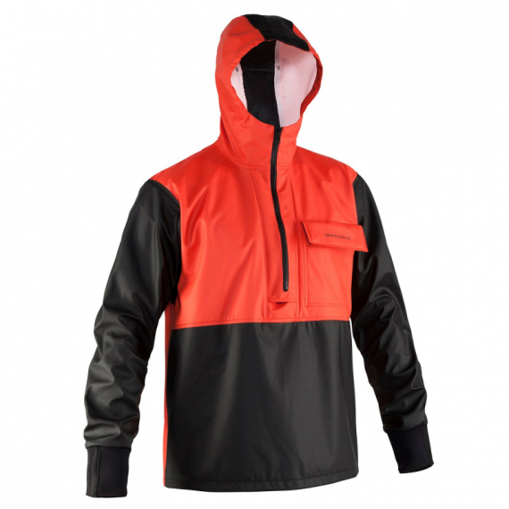 Grundéns Neptune 103 Anorak Pullover Orange i gruppen Beklædning og fodtøj / Beklædning / Jakker / Regnjakker hos Sportfiskeprylar.se (10081-800-0014r)