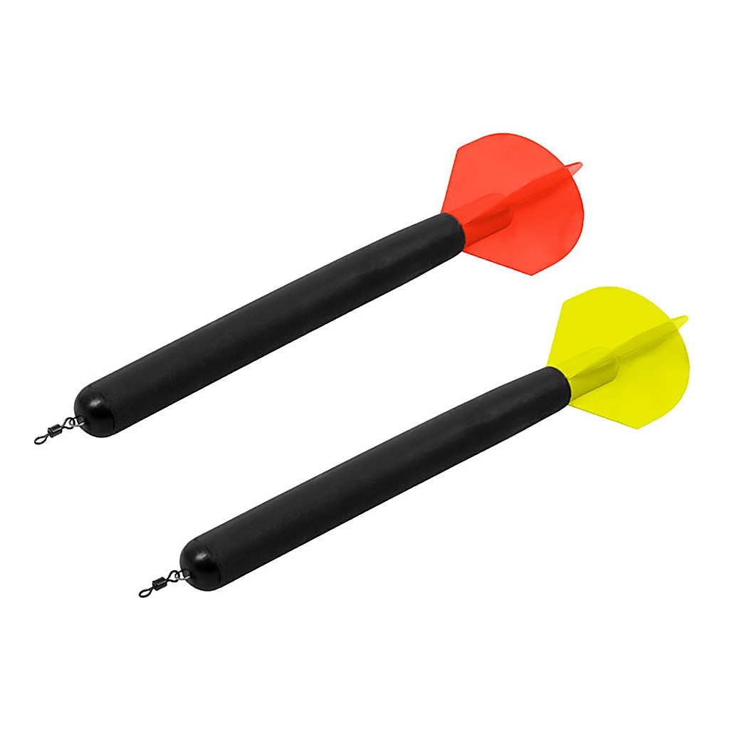 Delphin Point Marker 2-pack - Red/Fluo Yellow i gruppen Udstyr og tilbehør / Penne hos Sportfiskeprylar.se (101001600)
