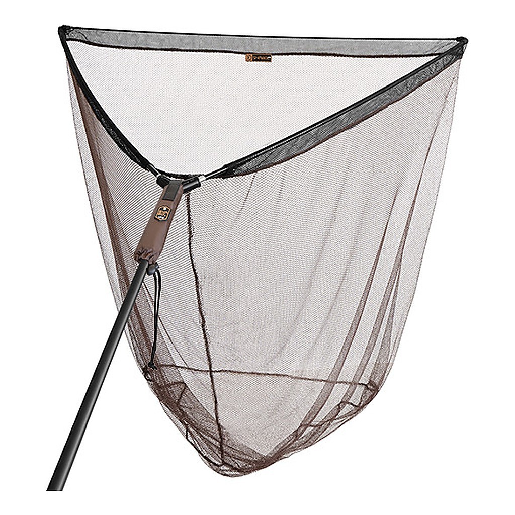 Delphin Folding Carp Net 100x100 cm/1.8 m/2-piece i gruppen Udstyr og tilbehør / Fiskenet / Specimen fangstnet og tilbehør hos Sportfiskeprylar.se (101004526)