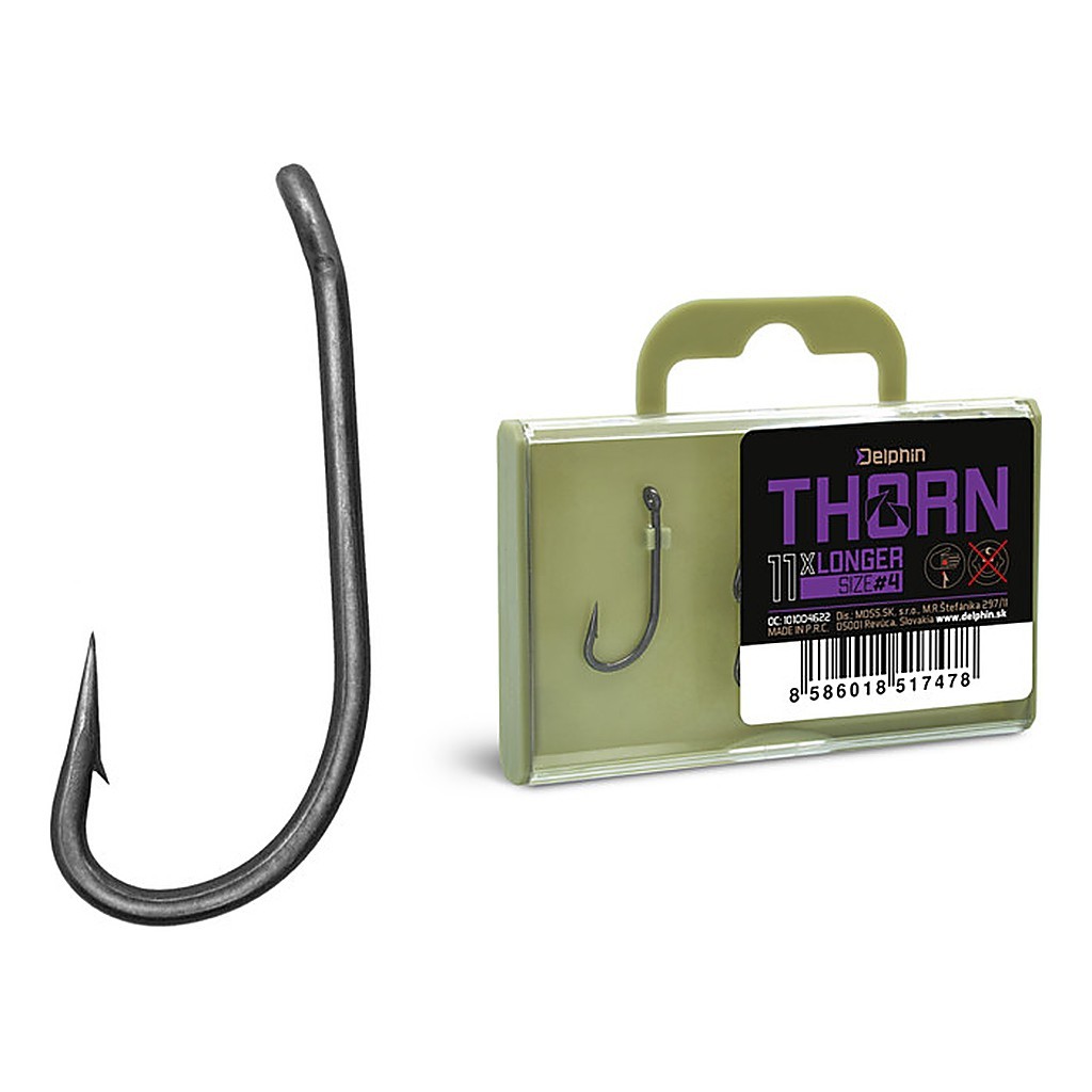 Delphin Thorn Longer 11x i gruppen Kroge og endegrej / Kroge / Specimen kroge hos Sportfiskeprylar.se (101004620r)