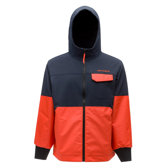 Grundéns FishPicking Jacket Navy/Orange i gruppen Beklædning og fodtøj / Beklædning / Jakker / Skaljakker hos Sportfiskeprylar.se (10146-445-0014r)
