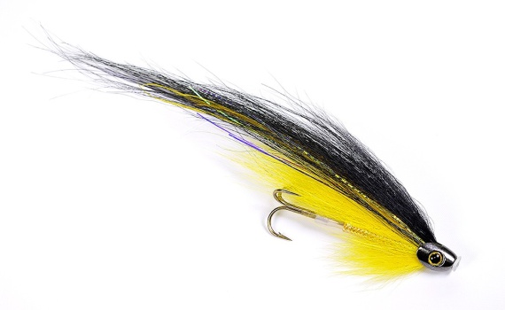 ScullRay - Black & Yellow i gruppen Madding / Fluer / Laksefluer hos Sportfiskeprylar.se (101883GLr)