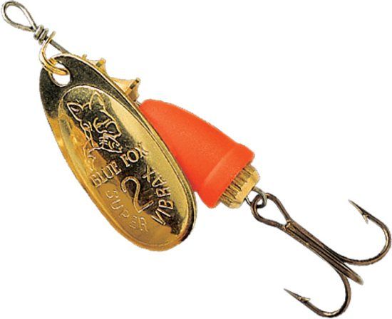 Blue Fox Vibrax Fluorescent BFF Nr 4 GFR i gruppen Madding / Inline spinnere hos Sportfiskeprylar.se (102206NO)