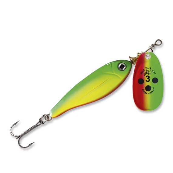 Blue Fox Vibrax Minnow Super BFMSV Nr 3 GYR i gruppen Madding / Inline spinnere hos Sportfiskeprylar.se (102788NO)