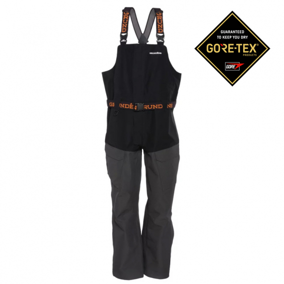 Grundéns Buoy X Gore-tex Bib Black i gruppen Beklædning og fodtøj / Beklædning / Bukser / Waders hos Sportfiskeprylar.se (10316-001-0013r)