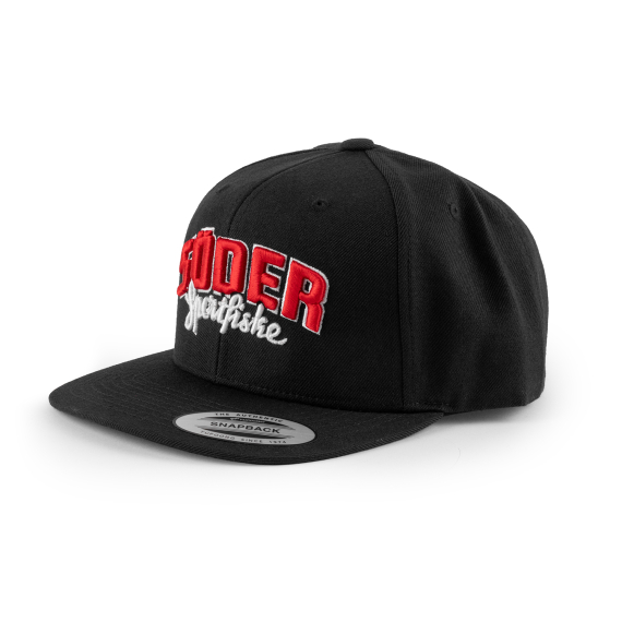 Söder Sportfiske Snapback Black - Original Logo i gruppen Beklædning og fodtøj / Kasketter og hovedbeklædning / Kasketter / Caps hos Sportfiskeprylar.se (103545674878-OL)