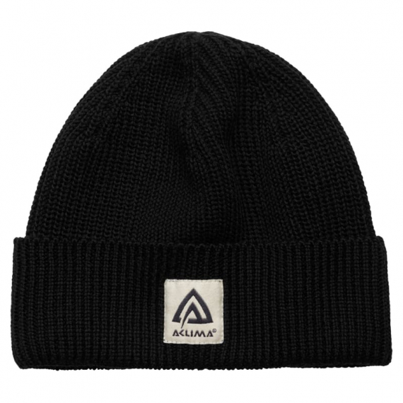 Aclima Explorer Beanie Unisex Jet Black Onesize i gruppen Beklædning og fodtøj / Kasketter og hovedbeklædning / Huer og hatte hos Sportfiskeprylar.se (105647)