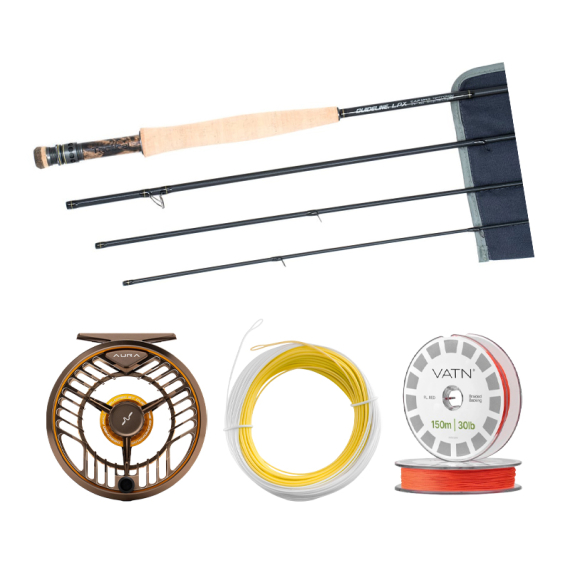 Guideline LPX Tactial Dry Fly Taper+ Flugset - 9\' #5 i gruppen Sæt / Fluefiskeri Sæt / Fluefiskesæt til én hånd hos Sportfiskeprylar.se (106477GL2026DRYFLY)