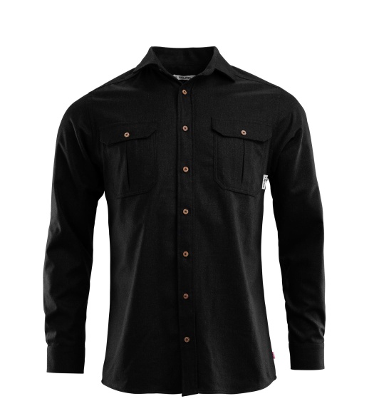 Aclima LeisureWool Reborn woolshirt Dark Grey Melange S