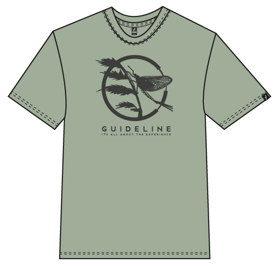 Guideline The Mayfly ECO T-Shirt i gruppen Beklædning og fodtøj / Beklædning / T-shirts hos Sportfiskeprylar.se (107030GLr)