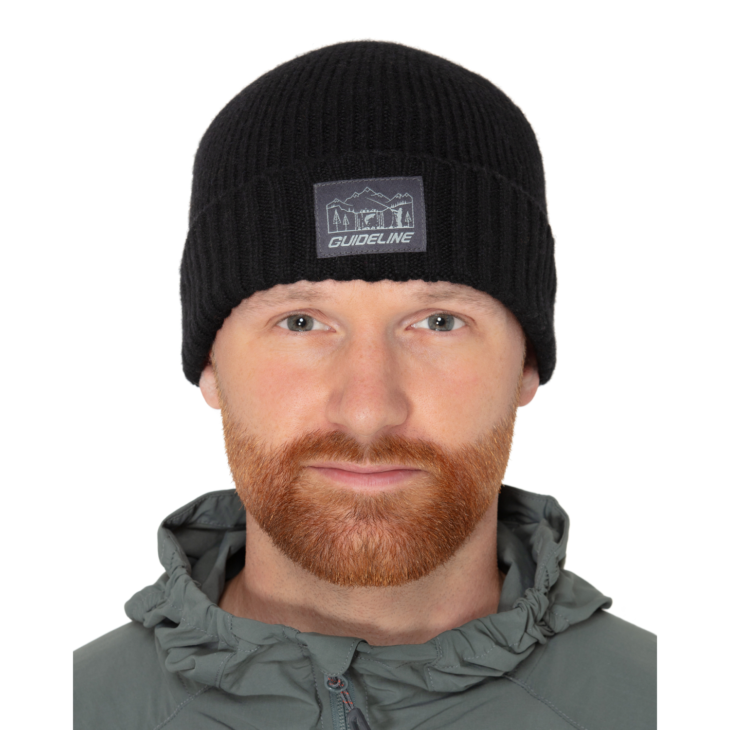 Guideline Black Gnat Beanie - Black i gruppen Beklædning og fodtøj / Kasketter og hovedbeklædning / Huer og hatte hos Sportfiskeprylar.se (107713GL)
