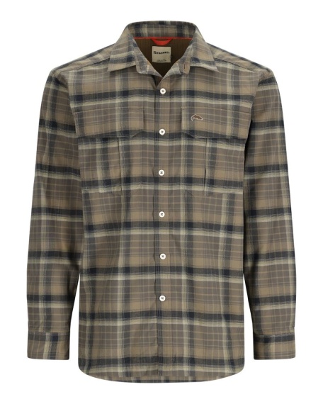 Simms Coldweather Shirt Hickory Asym Ombre Plaid i gruppen Beklædning og fodtøj / Beklædning / Skjorter hos Sportfiskeprylar.se (10777-1133-20r)
