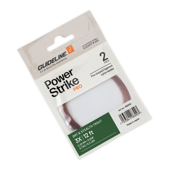 Guideline Dry & Stealth Trout Leader 12\' i gruppen Kroge og endegrej / Ledere og Forfangsmateriale / Færdiglavede forfang / Tapered forfang hos Sportfiskeprylar.se (108300GLr)