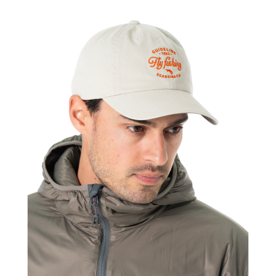 Guideline Fly Fishing Dad Cap - Bone i gruppen Beklædning og fodtøj / Kasketter og hovedbeklædning / Kasketter / Dad Caps hos Sportfiskeprylar.se (108506GL)