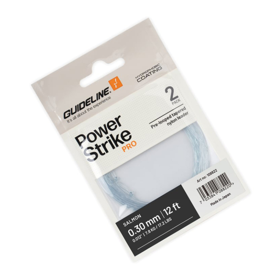 Guideline Salmon Leader 12\' i gruppen Kroge og endegrej / Ledere og Forfangsmateriale / Færdiglavede forfang / Tapered forfang hos Sportfiskeprylar.se (108822GLr)