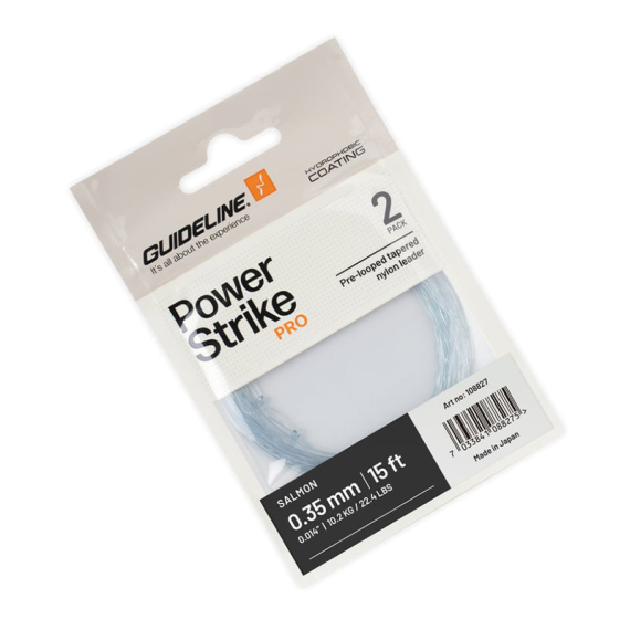 Guideline Salmon Leader 15\' i gruppen Kroge og endegrej / Ledere og Forfangsmateriale / Færdiglavede forfang / Tapered forfang hos Sportfiskeprylar.se (108827GLr)