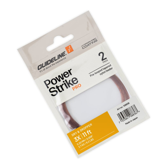 Guideline Dry & Dropper Leader 11\' i gruppen Kroge og endegrej / Ledere og Forfangsmateriale / Færdiglavede forfang / Tapered forfang hos Sportfiskeprylar.se (108836GLr)