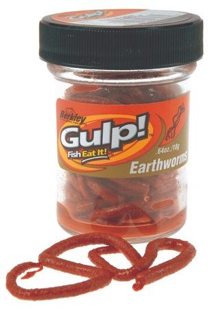 GULP Earthworms - Röd i gruppen Madding / Boilies, krogagn og forfoder / Lugttilsætning og ørred-dej hos Sportfiskeprylar.se (1092973)