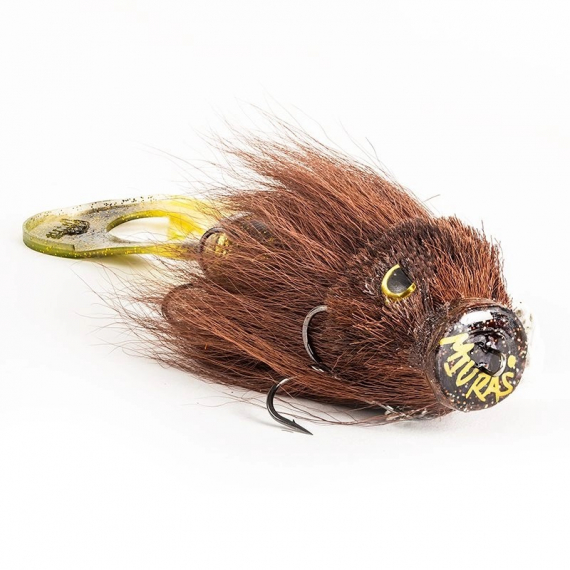 Miuras Mouse Mini, 20cm, 40g - Spotted Bullhead i gruppen Madding / Spinnefluer hos Sportfiskeprylar.se (11-MMM-003)