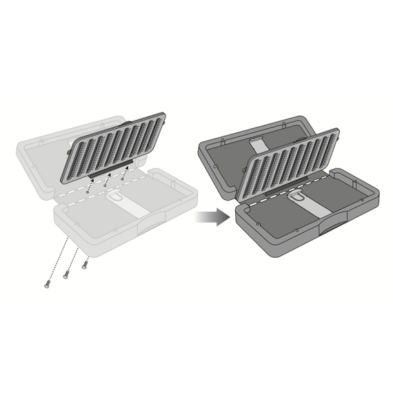 C&F Design Lightweight System Flip i gruppen Opbevaring / Tackle-bokse / Flueæsker hos Sportfiskeprylar.se (1100251r)