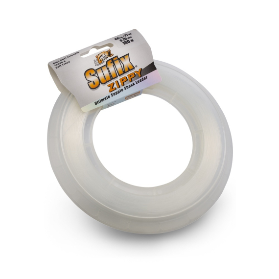 Sufix Zippy Shock Leader Clear i gruppen Kroge og endegrej / Ledere og Forfangsmateriale / Forfangsmateriale / Forfangsmateriale monofilament hos Sportfiskeprylar.se (110687NOr)