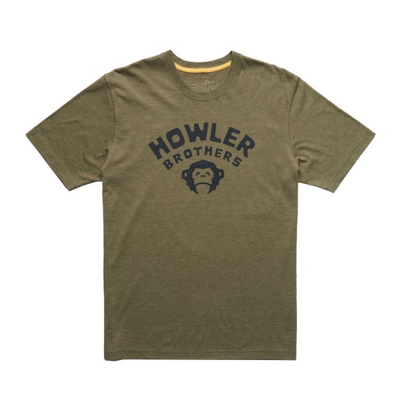 Howler T-Shirt Camp Holwer Fatigue S i gruppen Beklædning og fodtøj / Beklædning / T-shirts hos Sportfiskeprylar.se (110922S-FAT-S)