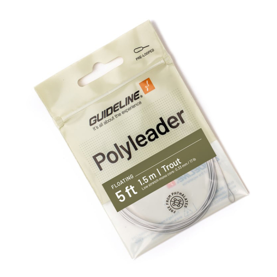 Guideline Polyleader Trout i gruppen Kroge og endegrej / Ledere og Forfangsmateriale / Færdiglavede forfang / Polyleaders hos Sportfiskeprylar.se (111021GLr)