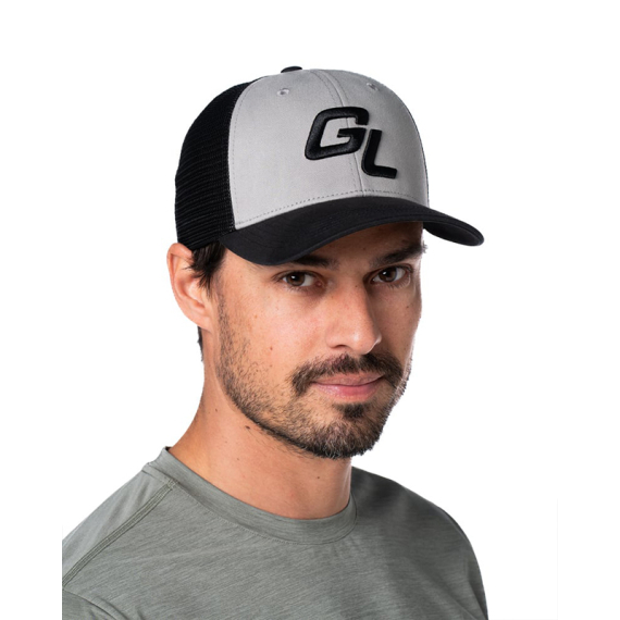 Guideline Logo Cap - Grey/Black i gruppen Beklædning og fodtøj hos Sportfiskeprylar.se (111063GL)