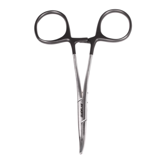 Guideline Forceps - Curved 6\'\' - Black/Silver i gruppen Udstyr og tilbehør / Tænger og sakse / Pincet hos Sportfiskeprylar.se (111318GL)