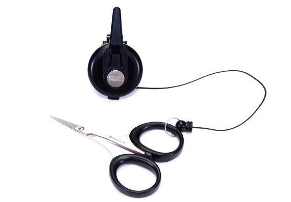 C&F Flex Pin-On Reel/Scissors (CFA-72WS) i gruppen Udstyr og tilbehør / Pin-on-reels hos Sportfiskeprylar.se (1120178)