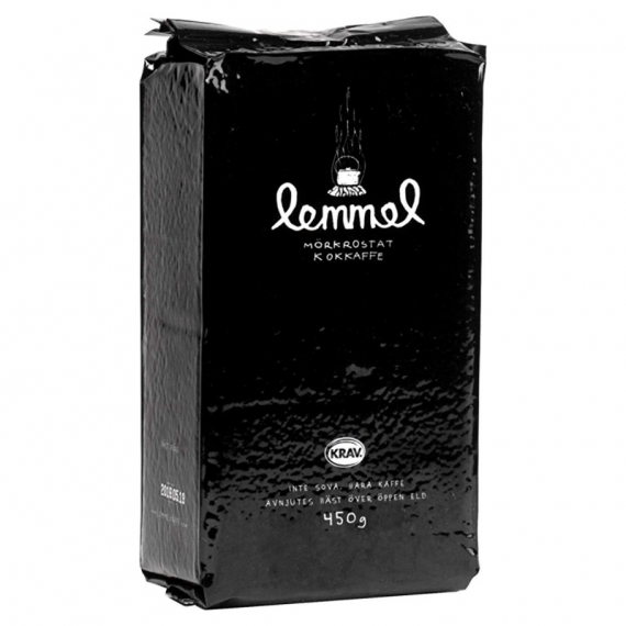 Lemmel Organic/Krav Dark Roast 450g i gruppen Outdoor / Lejrmad / Kaffe hos Sportfiskeprylar.se (11225141)