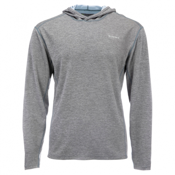 Simms BugStopper Hoody Steel Heather i gruppen Beklædning og fodtøj / Beklædning / Sweatere / Hættetrøjer hos Sportfiskeprylar.se (11707-083-40EUr)
