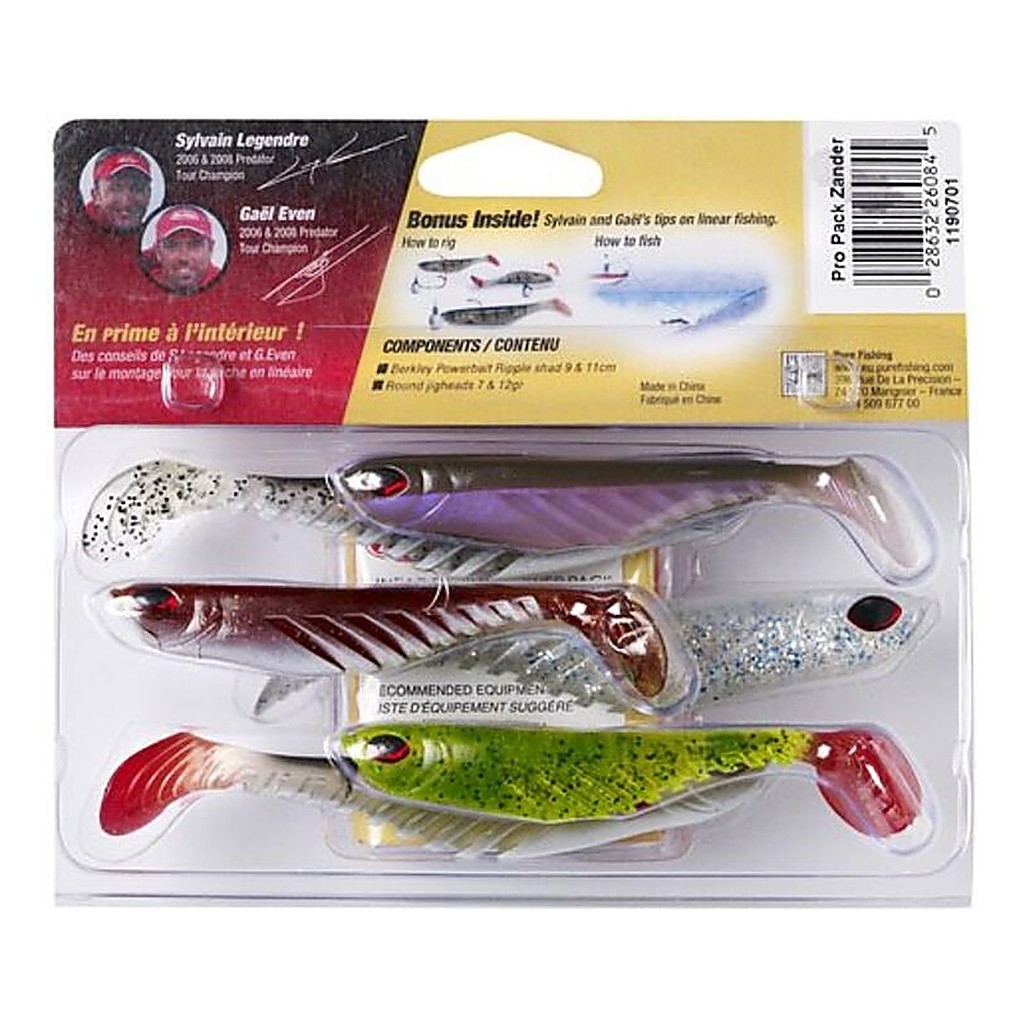 Pro Pack Zander i gruppen Madding / Softbaits / Vertikale softbaits hos Sportfiskeprylar.se (1190701)