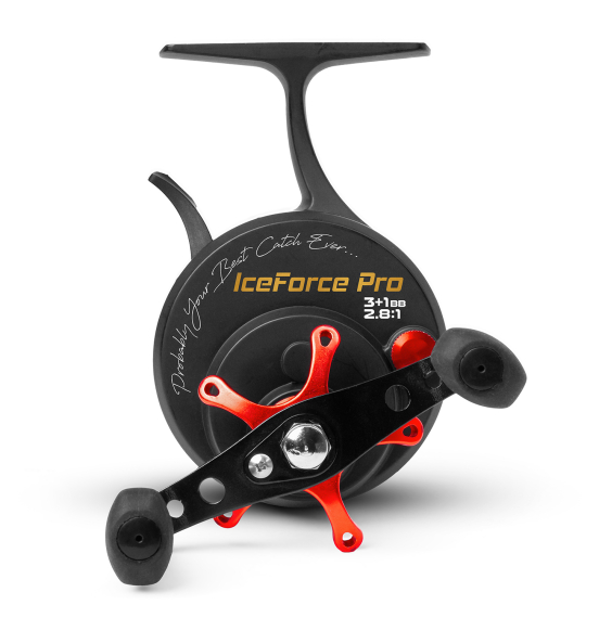Asseri IceForce Pro Ice Fishing Reel 65mm i gruppen Hjul / Isfiskeri hjul / Is-Isfiskeri hjul hos Sportfiskeprylar.se (123-00065)