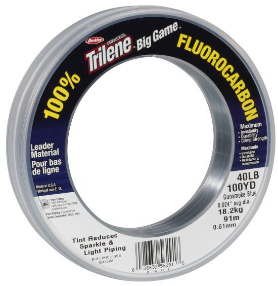 Berkley FLUOCARBON LEADER 40lbs/0,61mm -92m i gruppen Kroge og endegrej / Ledere og Forfangsmateriale / Forfangsmateriale / Forfangsmateriale fluorcarbon hos Sportfiskeprylar.se (1248508)