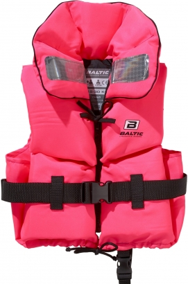 Baltic Safety Vest Split Front Pink 15-30kg i gruppen Beklædning og fodtøj / Flydebeklædning / Redningsveste / Redningsveste til børn hos Sportfiskeprylar.se (1269-000-1)