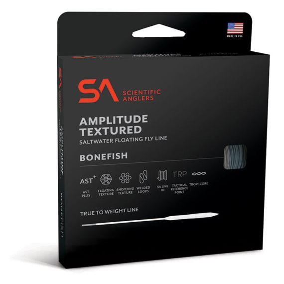SA Amplitude Bonefish Black/Surf/Ivory WF Fly Line i gruppen Snøre / Flueliner / Enhåndssnøre hos Sportfiskeprylar.se (129053r)